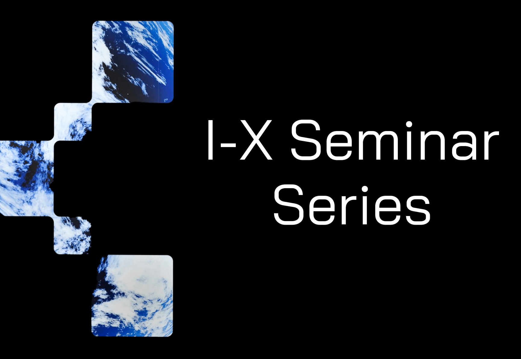 I-X Seminar Series logo graphic